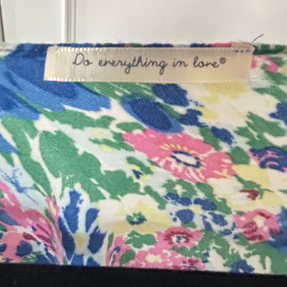 Boutique brand floral beach kimono. One size. - Picture 4 of 5